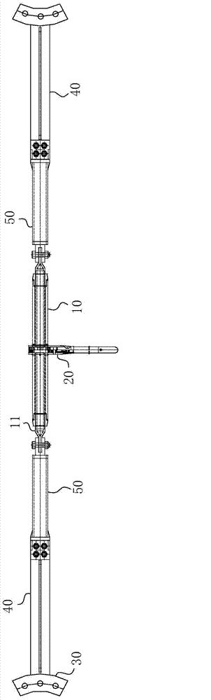 Root distance control device