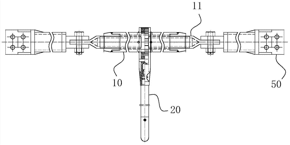 Root distance control device