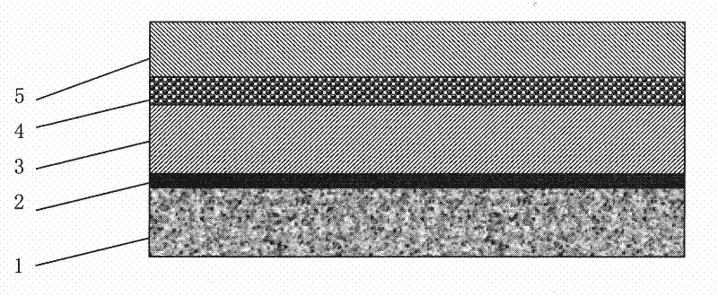 Method for paving combination paving layer for tunnel road surface