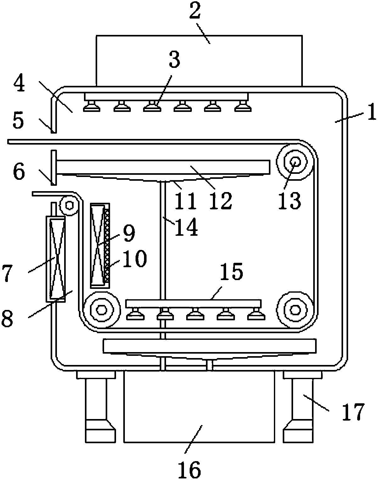 Textile fabric cleaning device for textiles