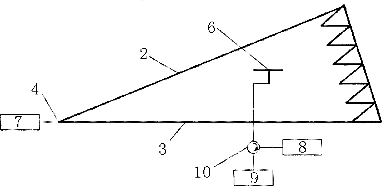 Method for testing antenna omnidirectional radiation total power by using GTEM closet