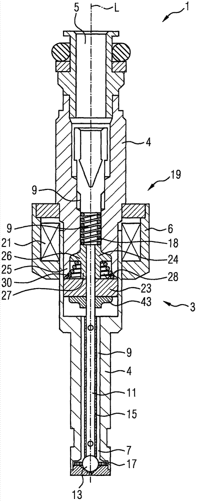 Valve assembly for an injection valve and injection valve