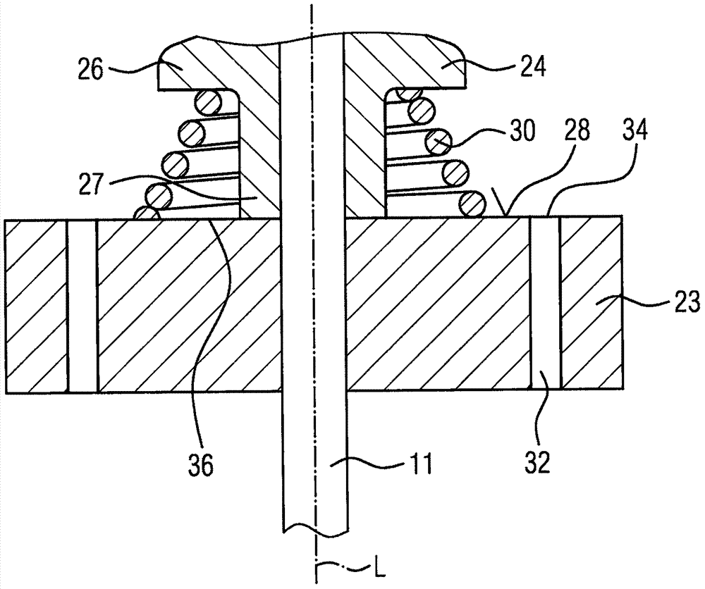 Valve assembly for an injection valve and injection valve