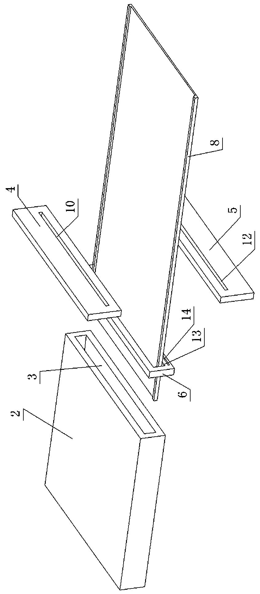 Pushing die head and method for pushing cabinet door plate by utilizing pushing die head