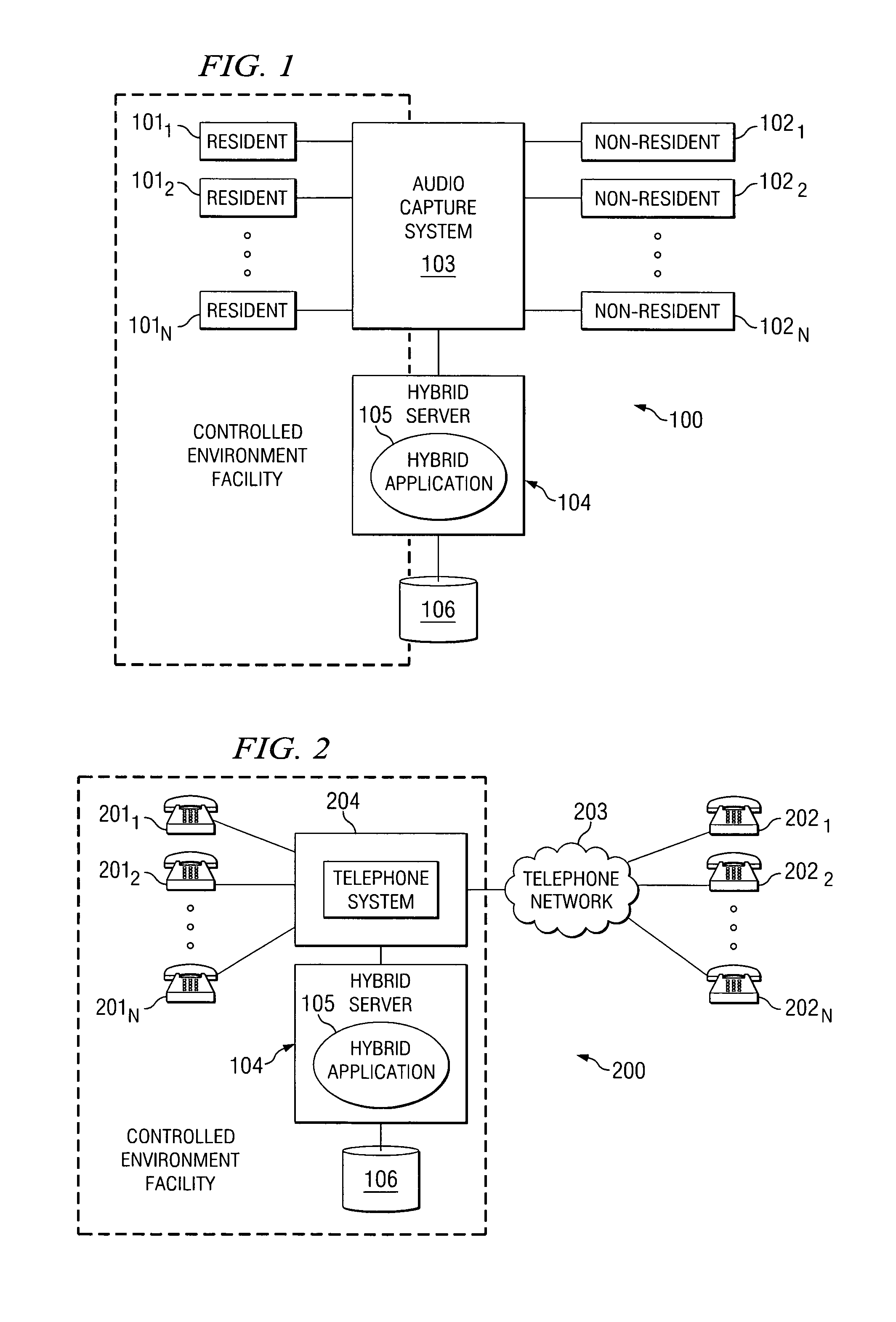 System and method for keyword detection in a controlled-environment facility using a hybrid application