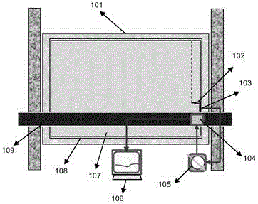 Detection system and method of coating membrane thickness