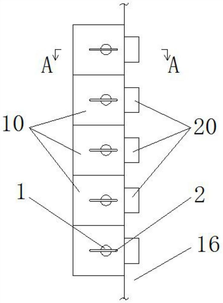 A vertical ecological wave breakwater