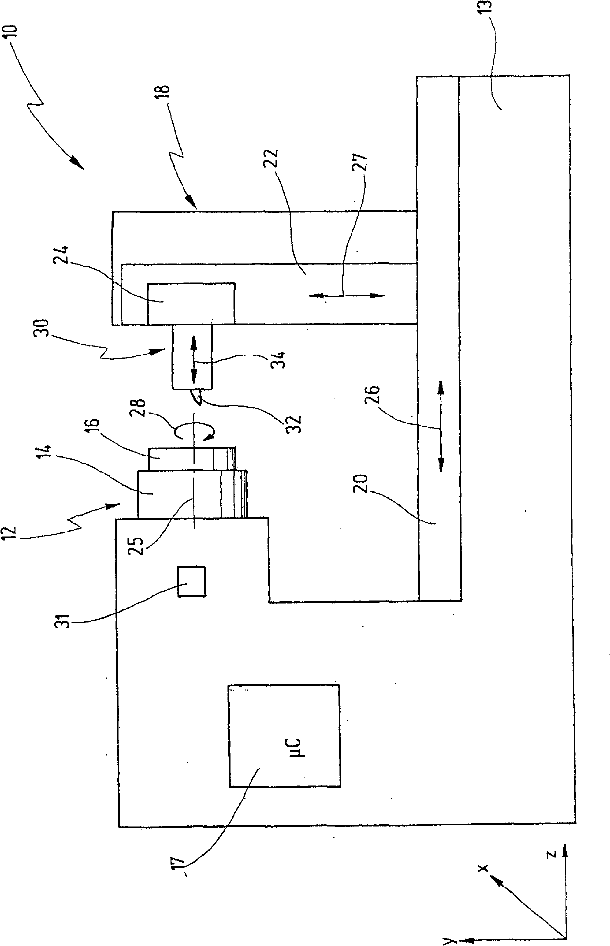 A device and method for forming microstructures