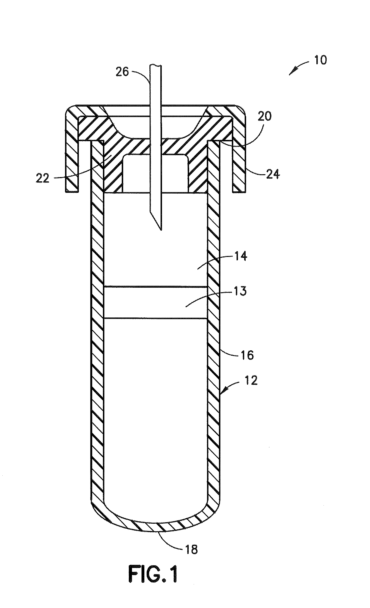 Sample collection devices with blood stabilizing agents