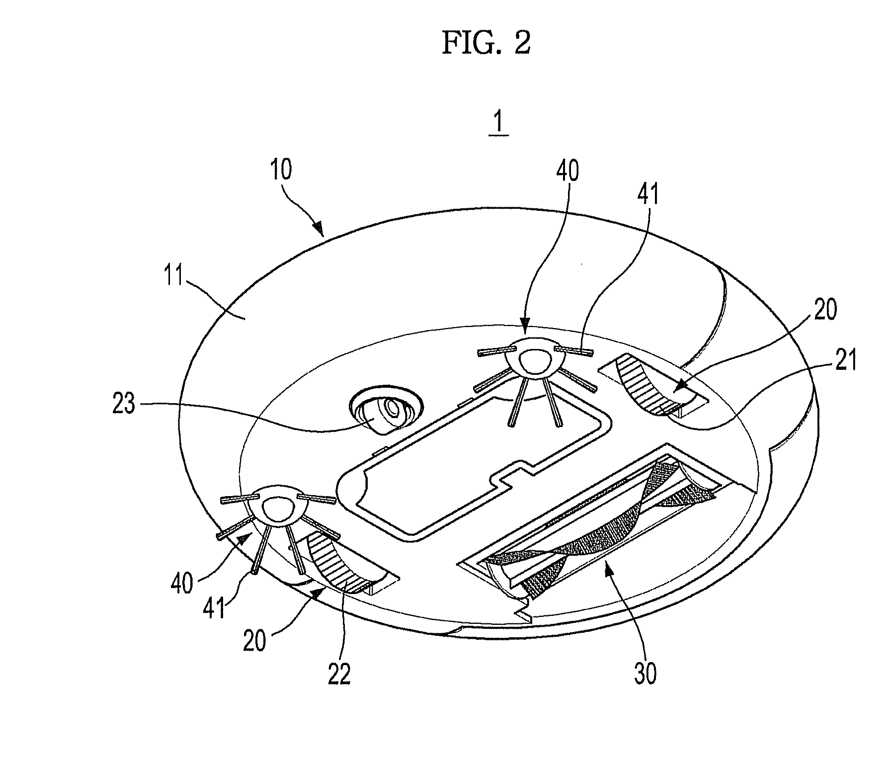 Robot cleaner and method of controlling traveling thereof
