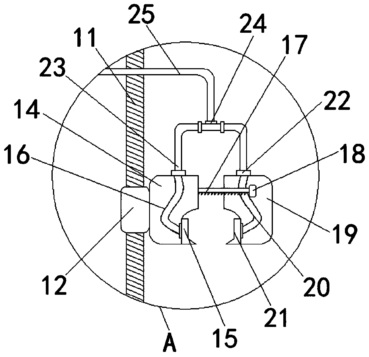 Surface lubrication and maintenance device for mechanical equipment