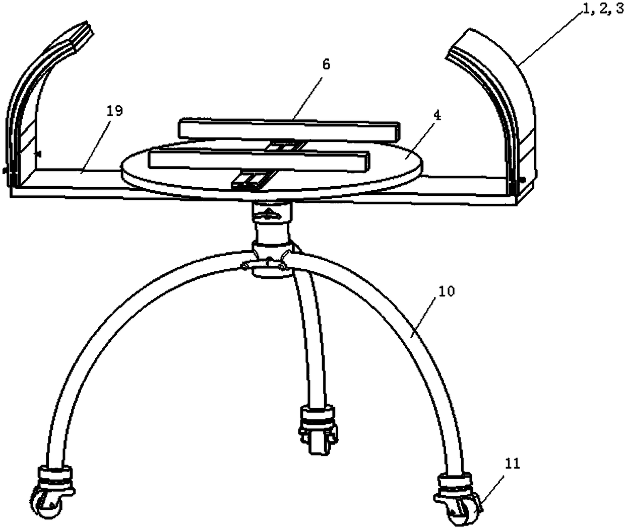 Anti-radiation x-ray detection auxiliary device