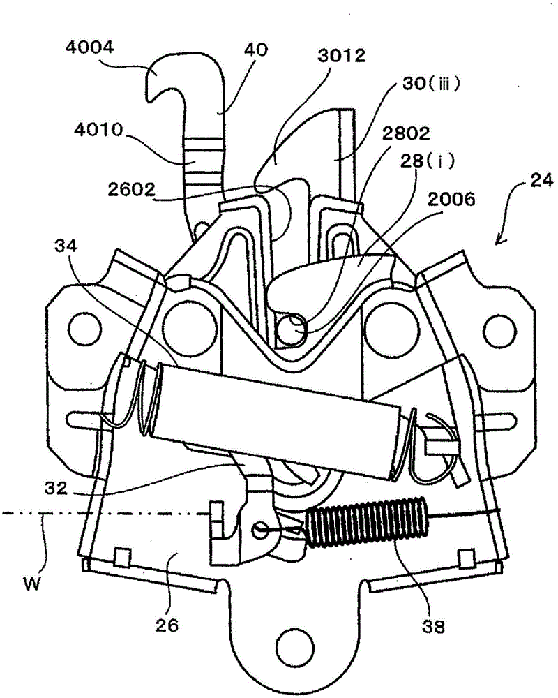 Locking mechanism for front hood