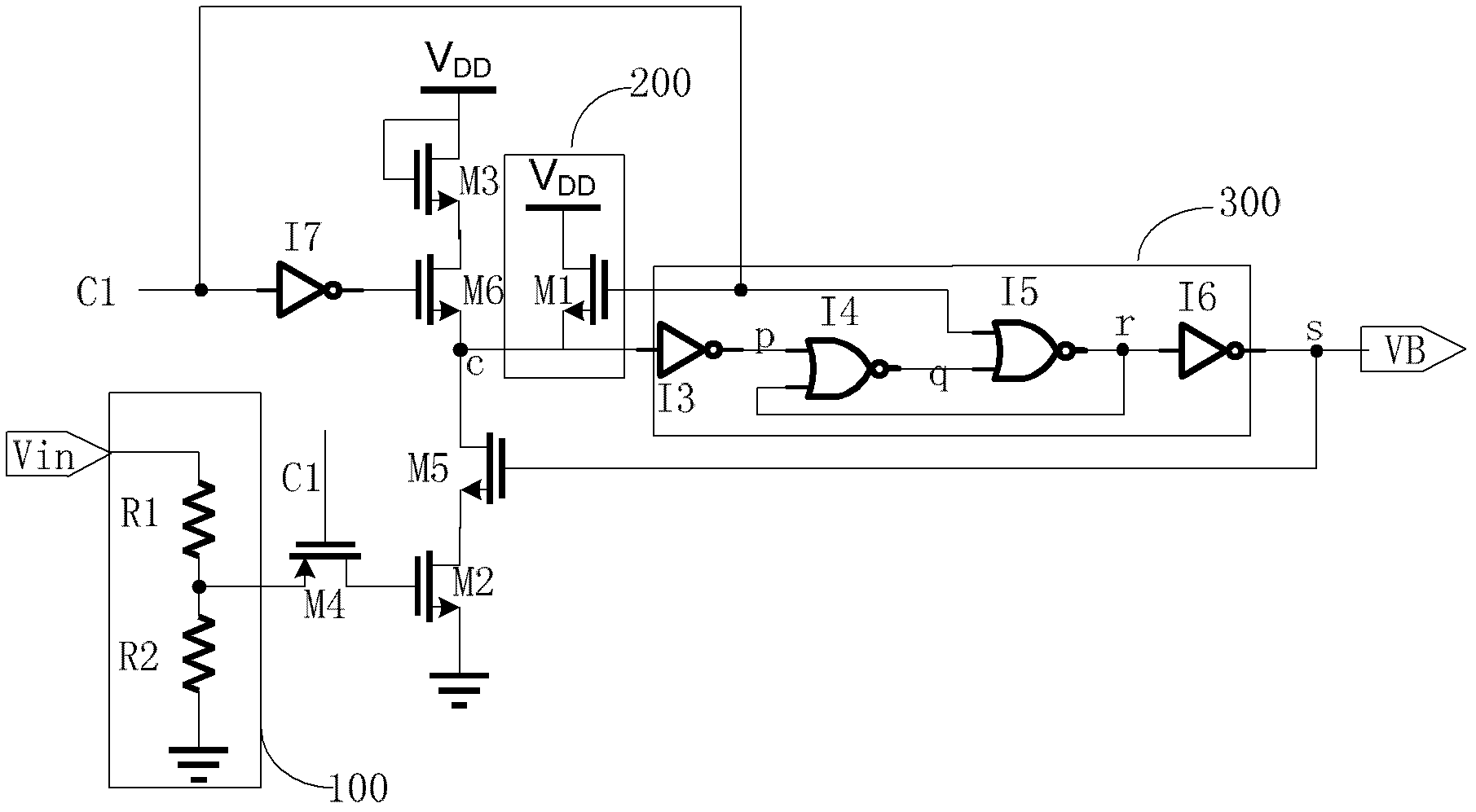 Overvoltage detection circuit