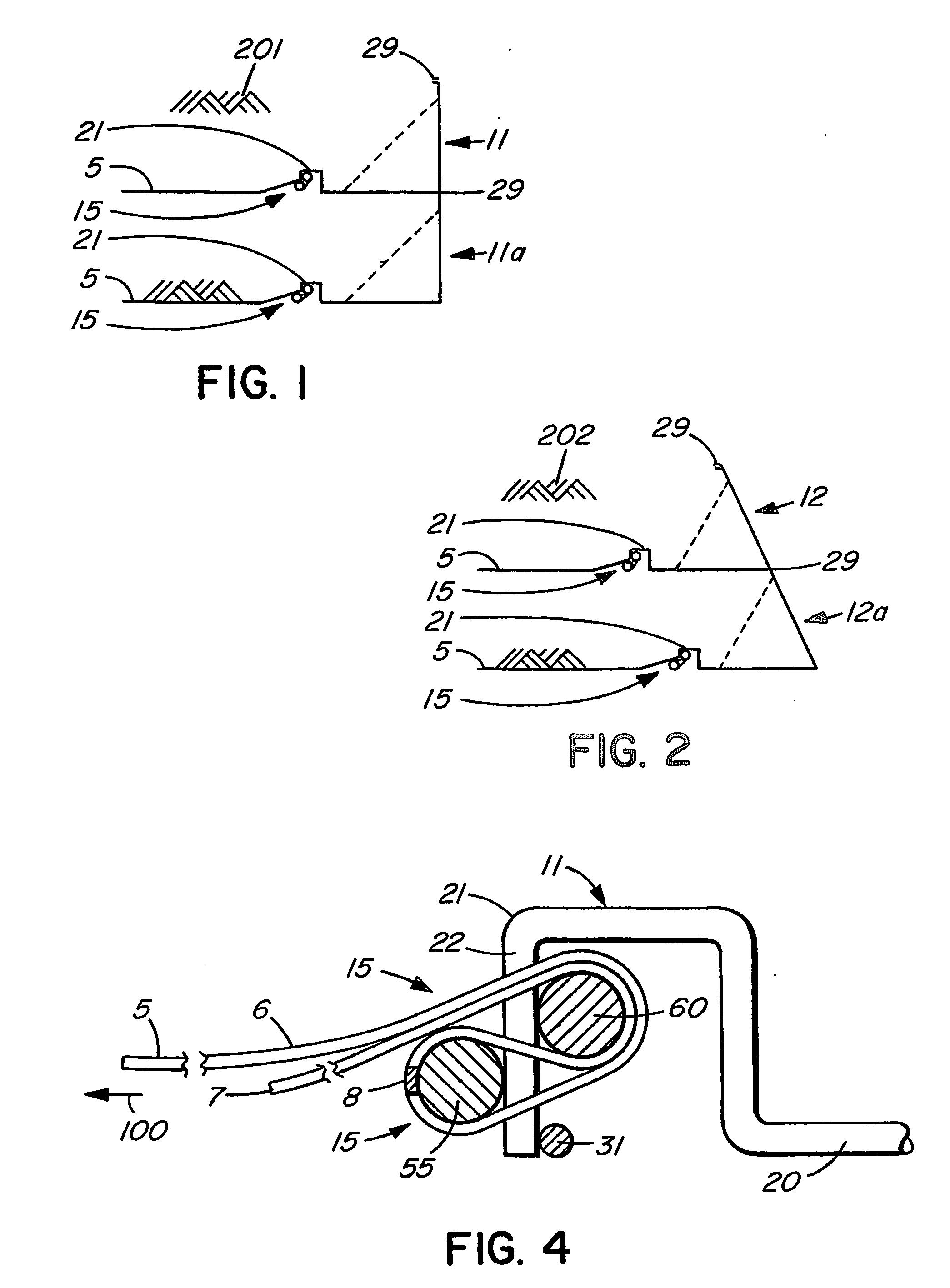Apparatus and method for stabilizing an earthen embankment