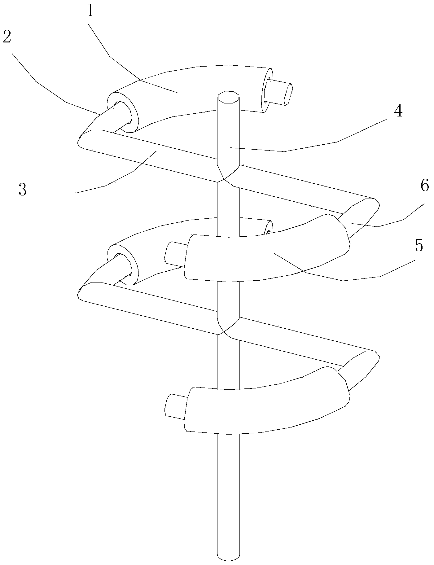 Power generation mechanism and hollow coil winding method