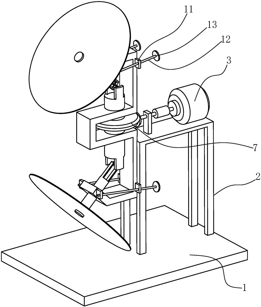 Tenon tongue cutting device for processing tenon joint
