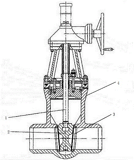 A hydrogenation valve and its processing method
