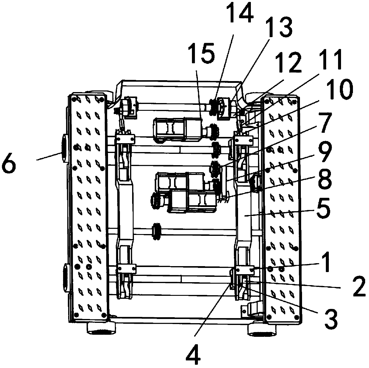 Four-direction shuttle carrier for stereoscopic warehouse