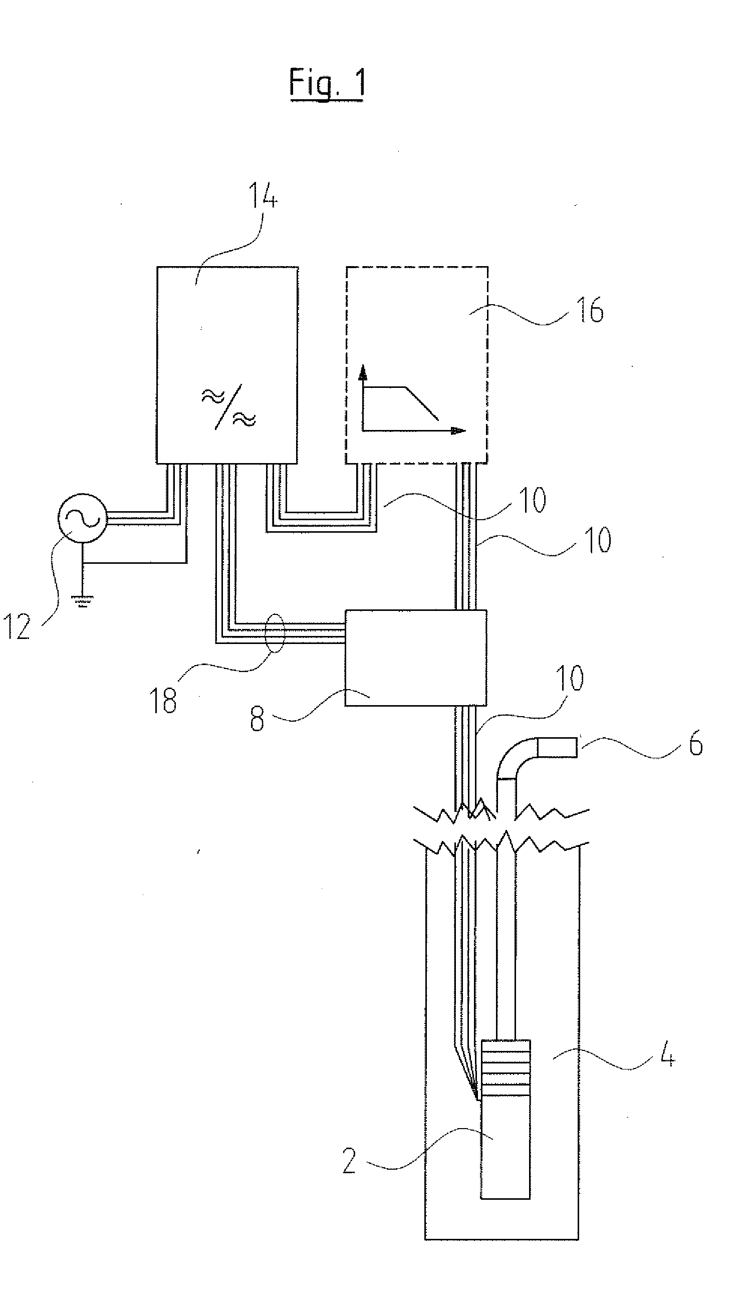 Method for data transmission between a pump assembly and a control device, as well as a correspondingly designed pump system