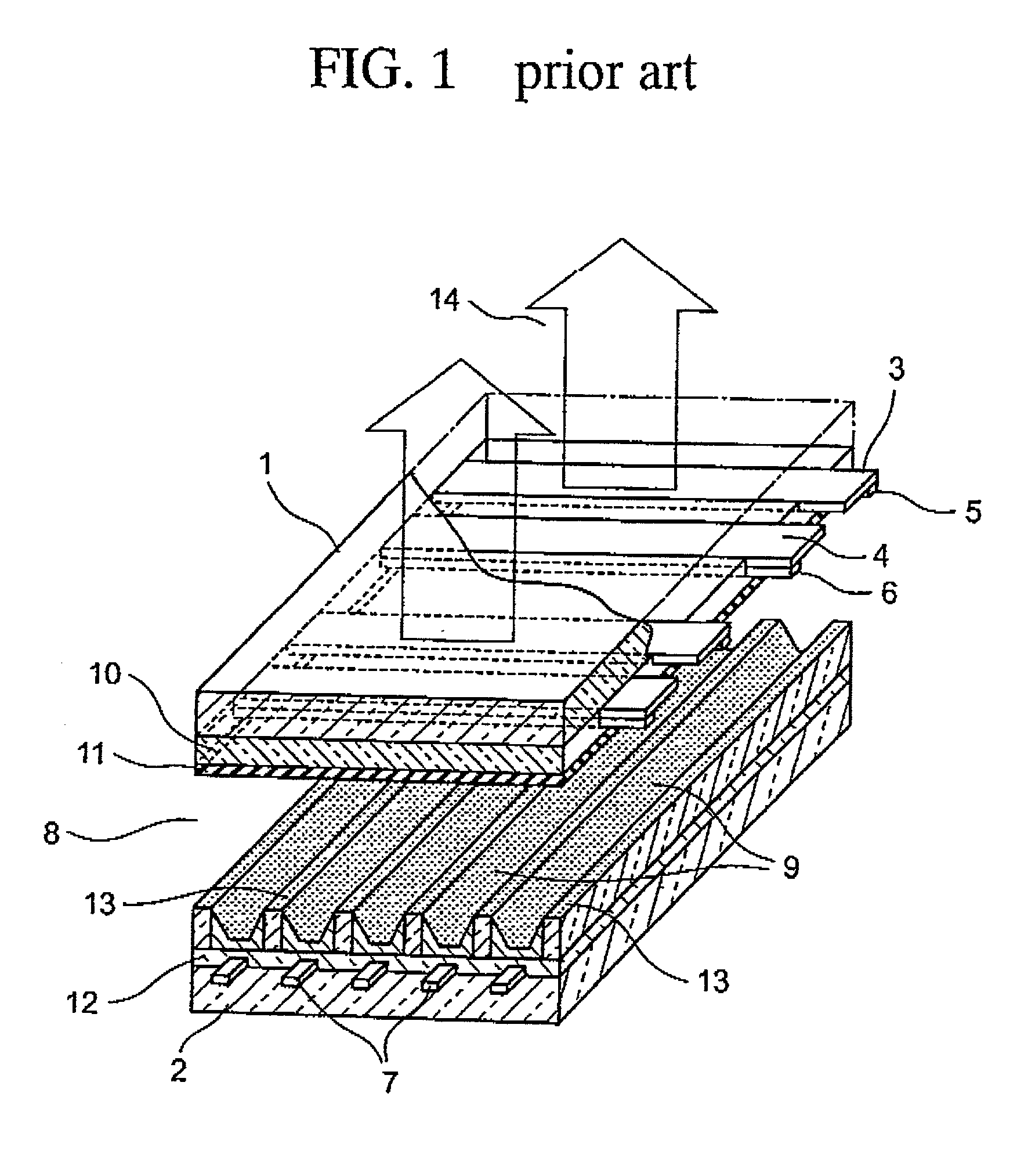 Plasma display panel with an improved electrode structure
