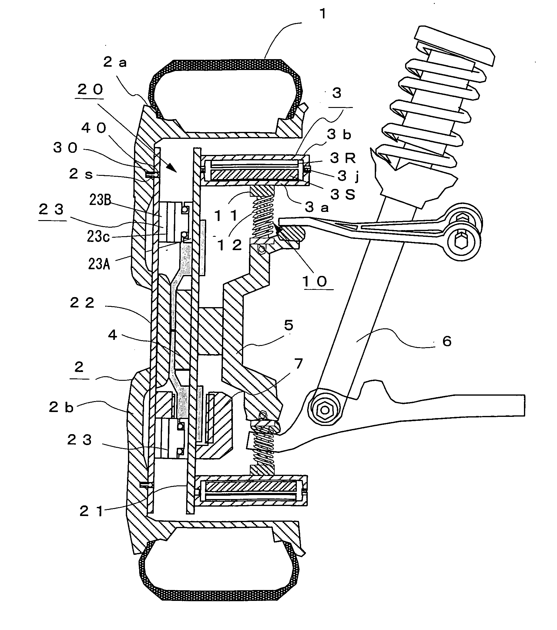 In-Wheel Motor System and Method of Installing the Same