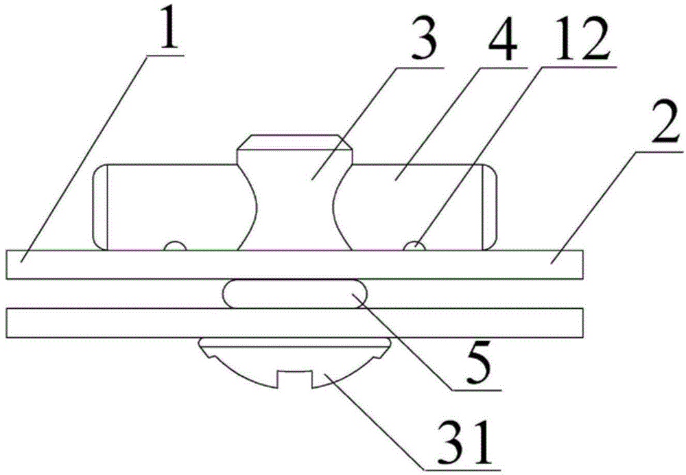 Rapid mounting and dismounting structure for oil screen of extractor hood