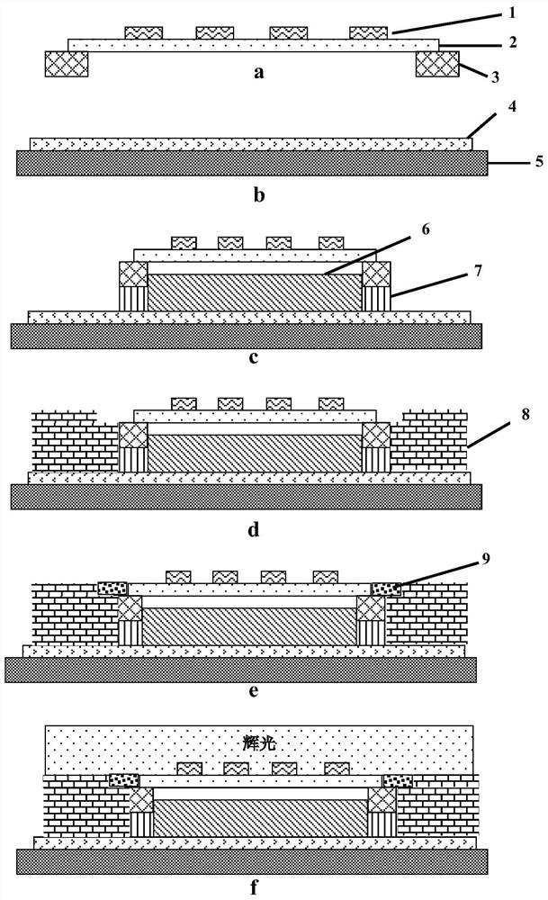 A large-aperture film diffractive lens microstructure etching transfer method and tooling