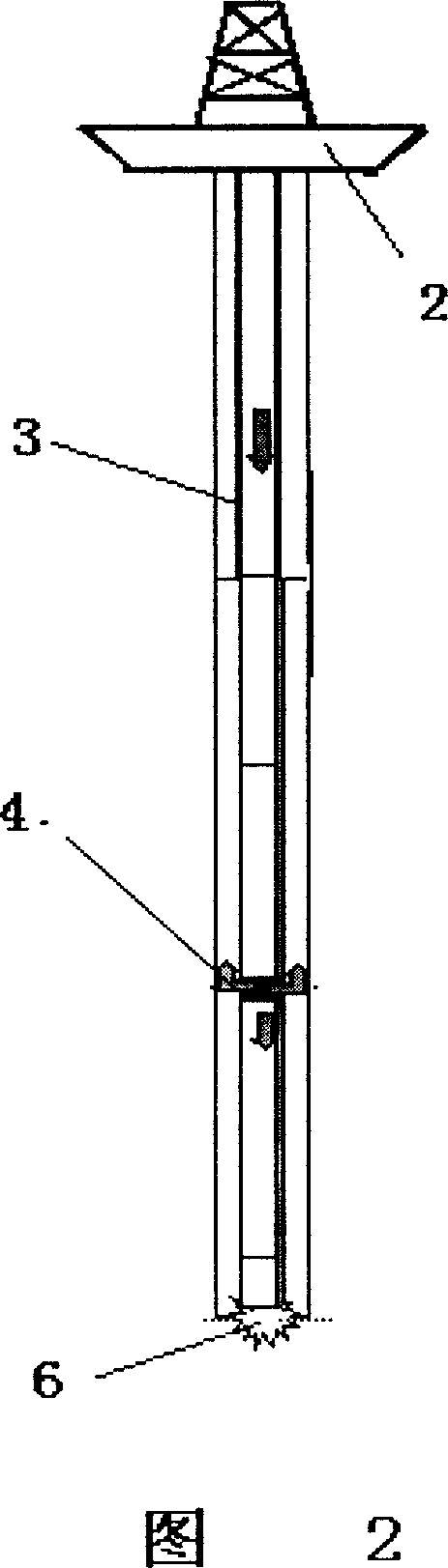 Method and apparatus for realizing double-gradient well drilling