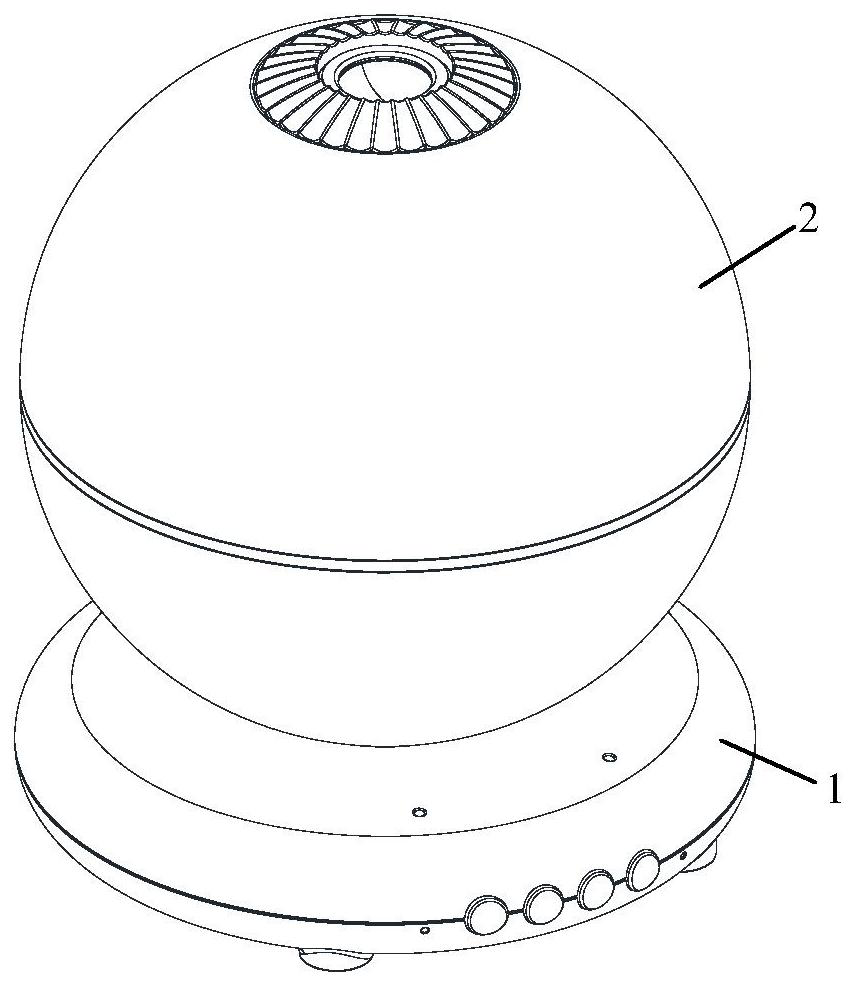 Focusing type multifunctional projection lamp