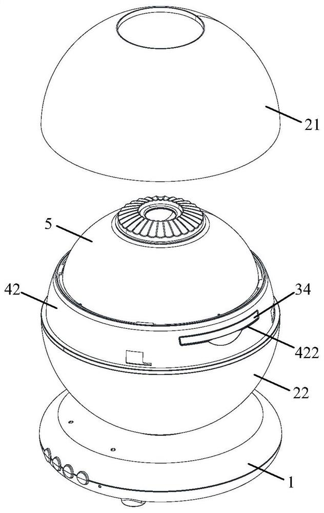 Focusing type multifunctional projection lamp