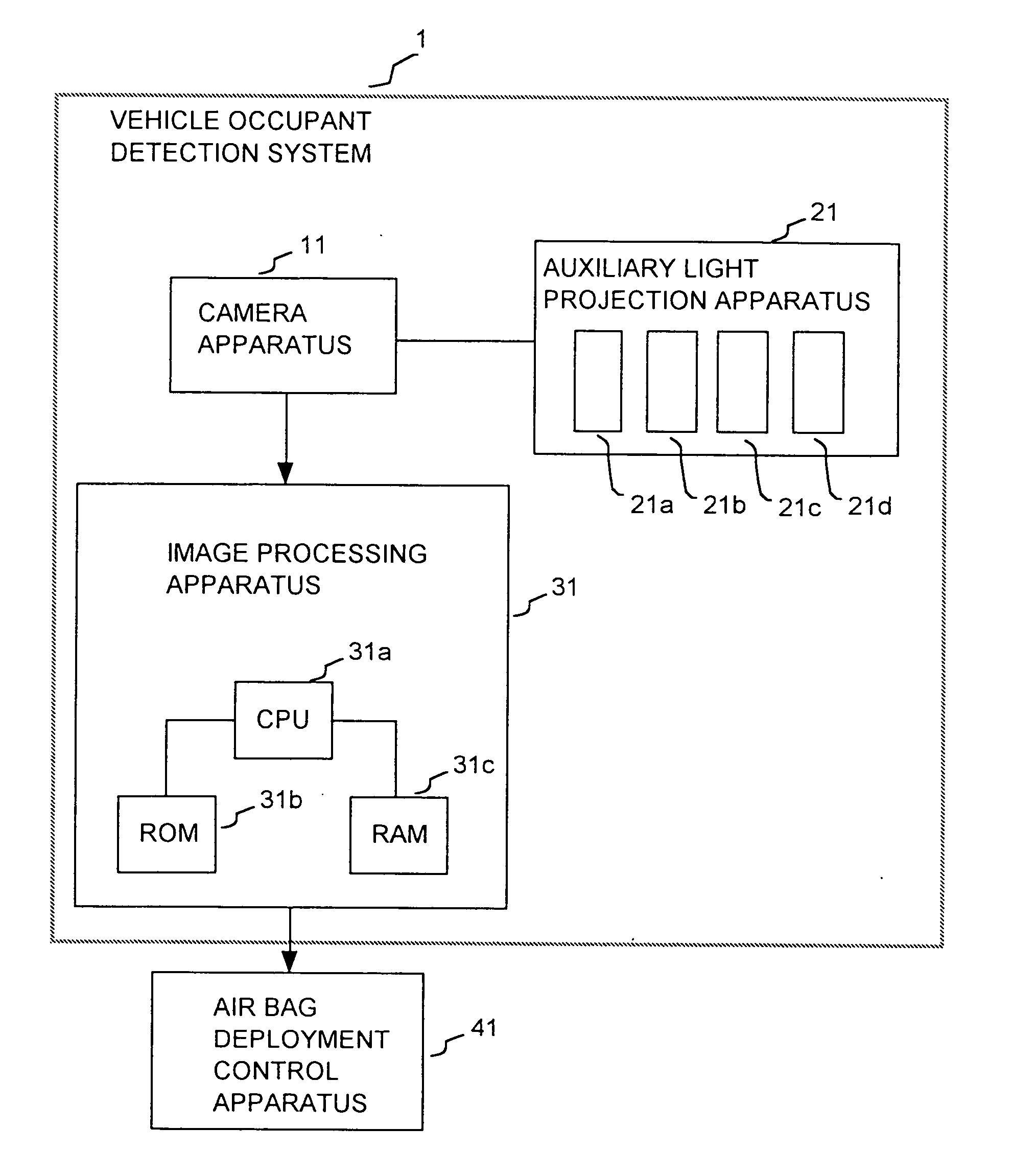 Vehicle occupant detection apparatus for deriving information concerning condition of occupant of vehicle seat