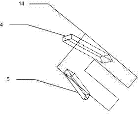 Intelligent clothes airing device capable of gathering clothes through gravitational potential energy and manufacturing method thereof