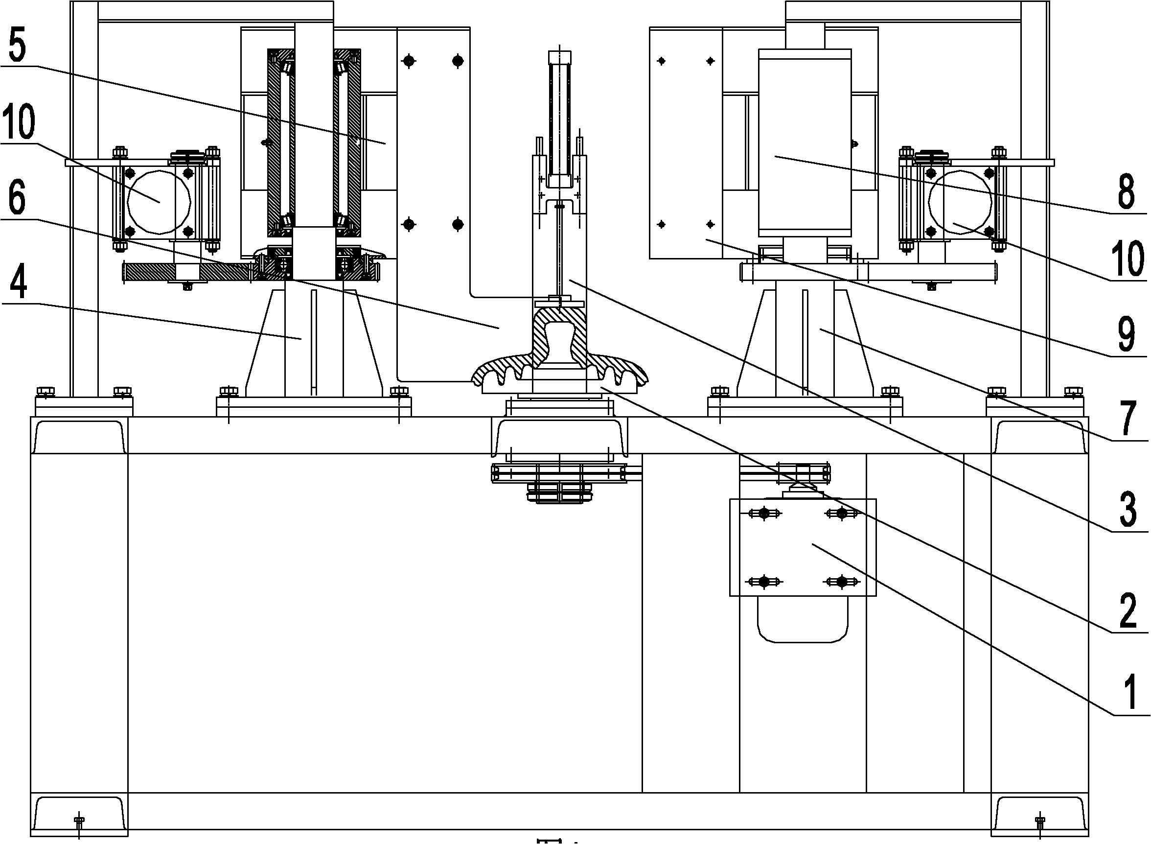 Porcelain insulator trimming method and device