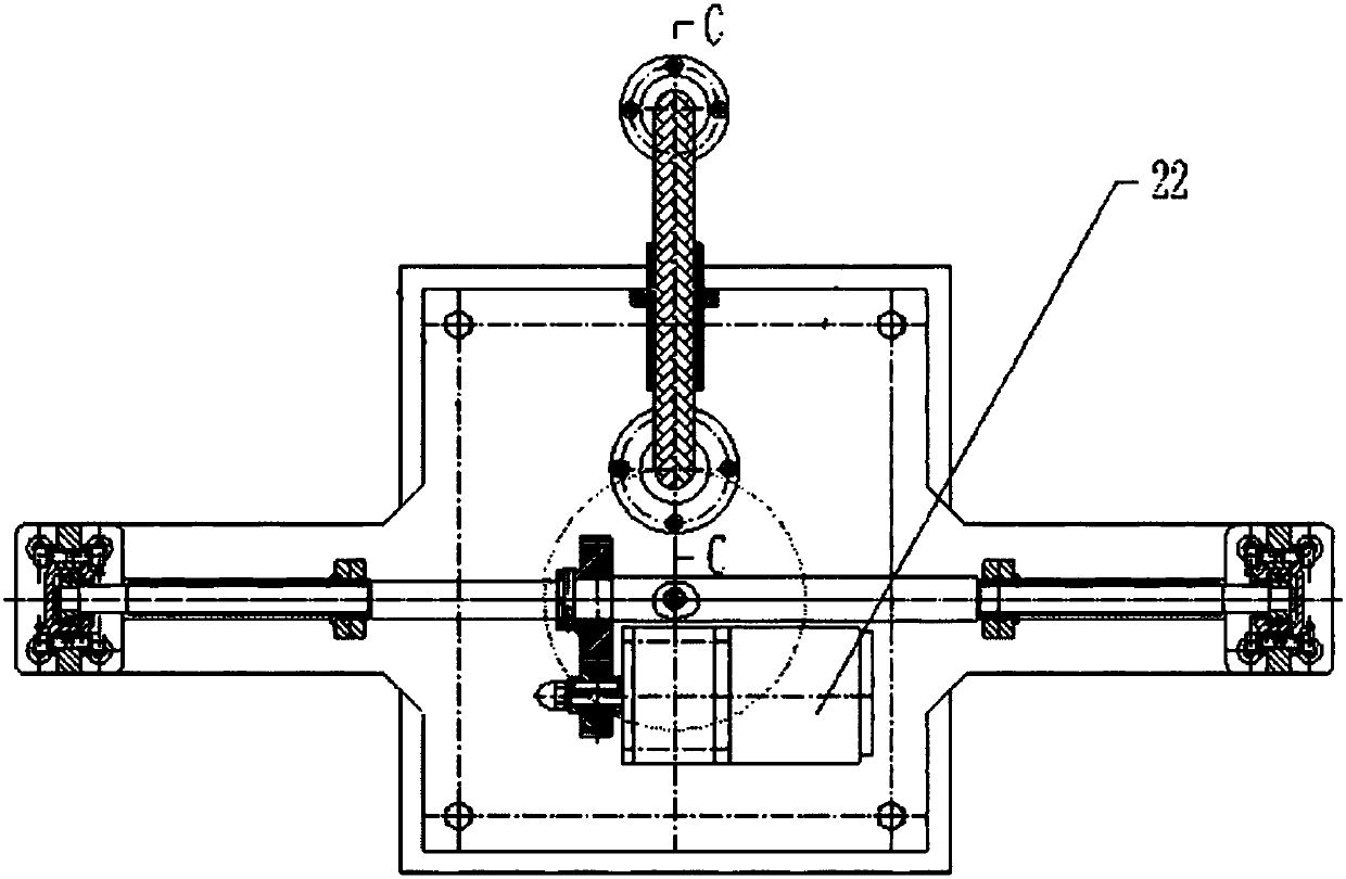 Container welding device and welding system containing same