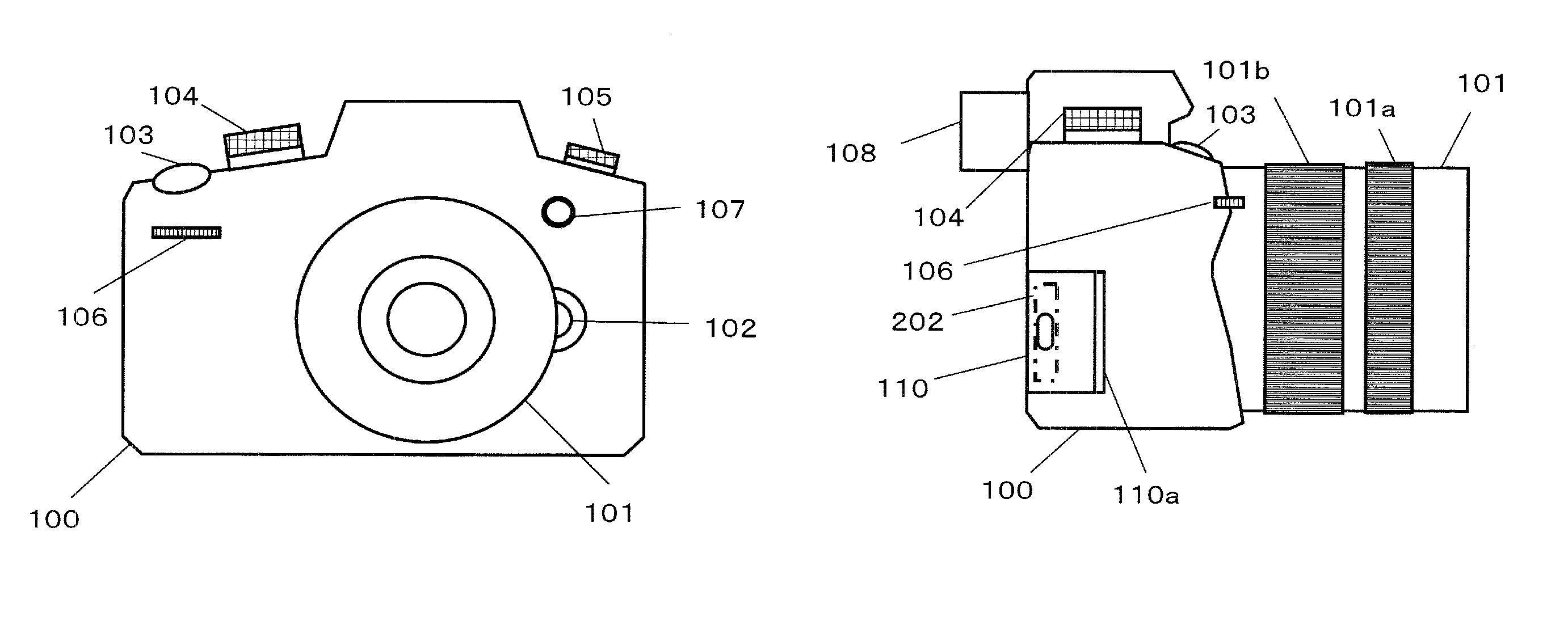 Electronic device and imaging apparatus with sound emitting device