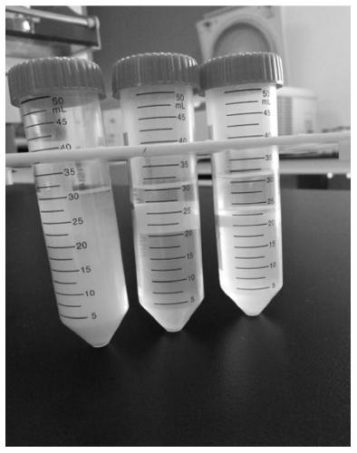 Anti-emulsification precipitant for assisting extraction of a weak-polarity-non-polar target and application thereof