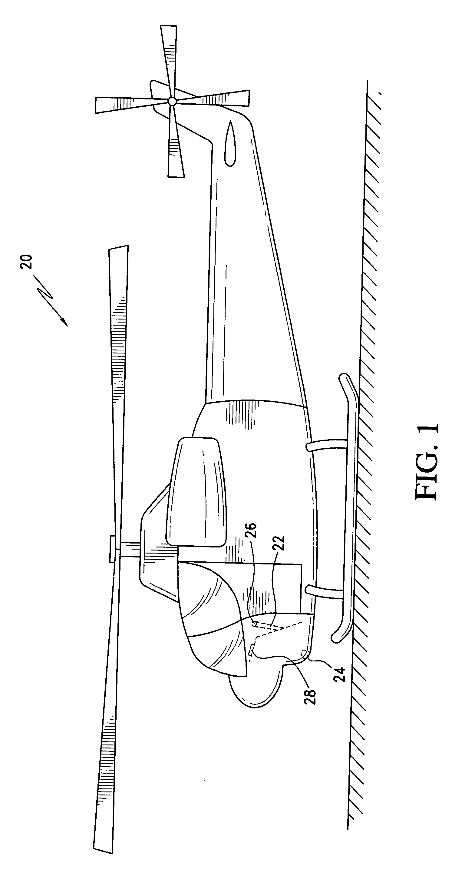 Landing light fault annunciator