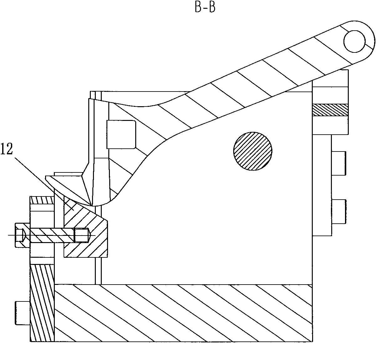 Tooling clamp for spanner slab