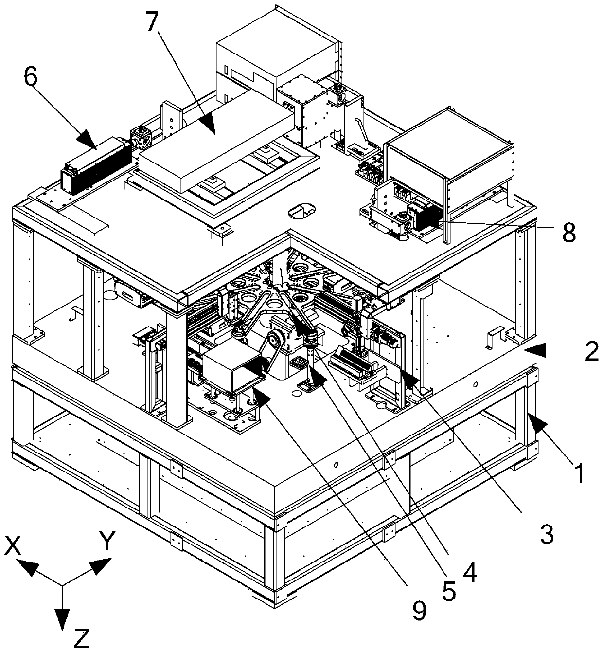 A kind of non-taper laser cutting equipment and its cutting method