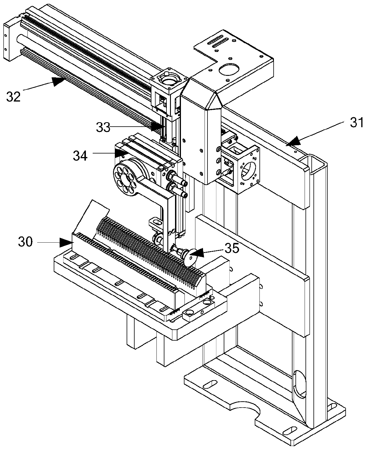 A kind of non-taper laser cutting equipment and its cutting method