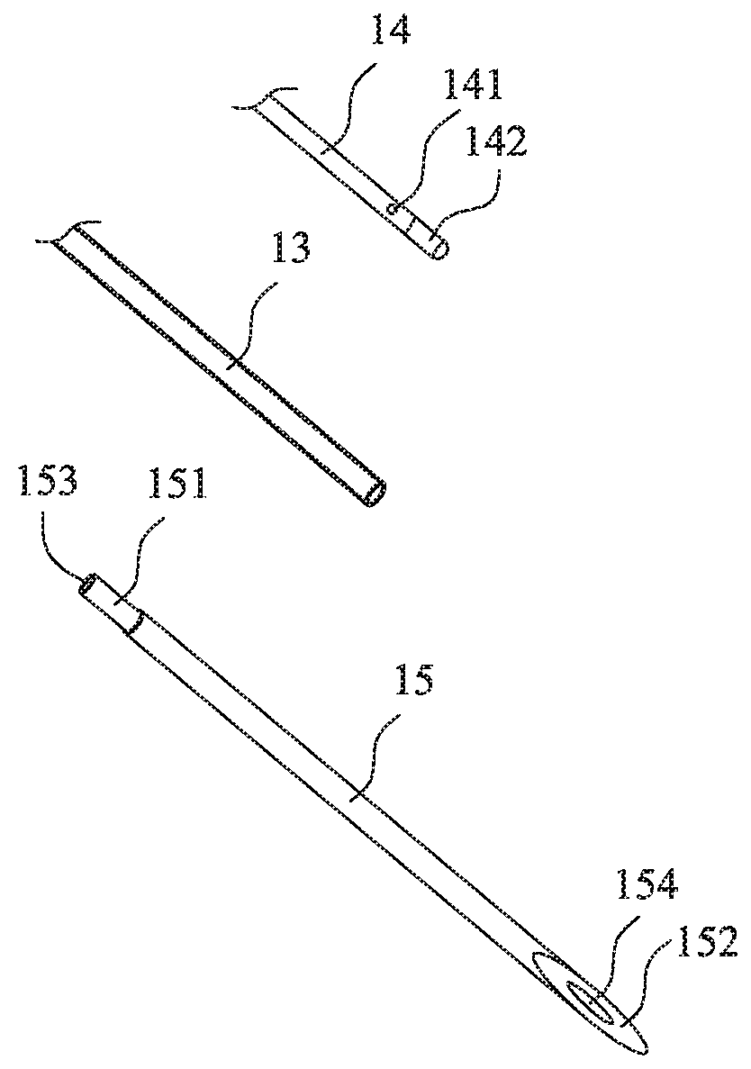 Thermotherapy needling instrument with tissue injection