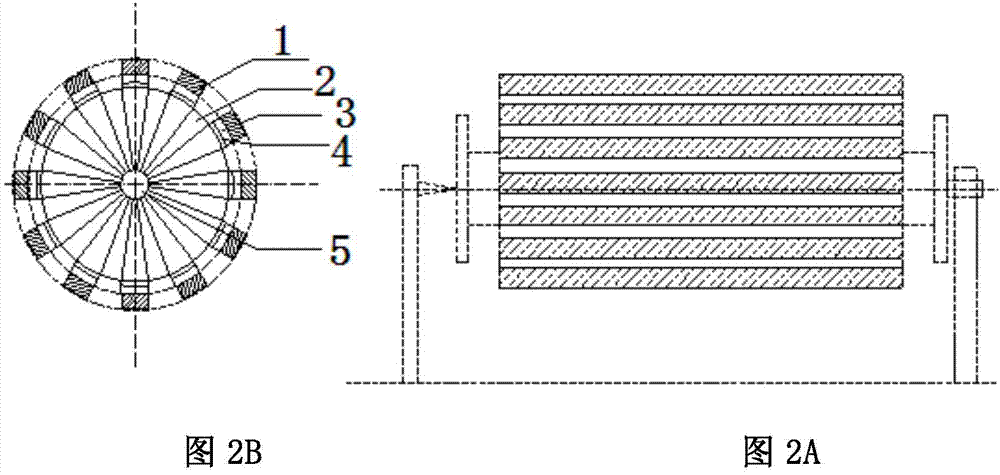 Method for enlarging diameter varying range of adjustable winding mould of transformer coil