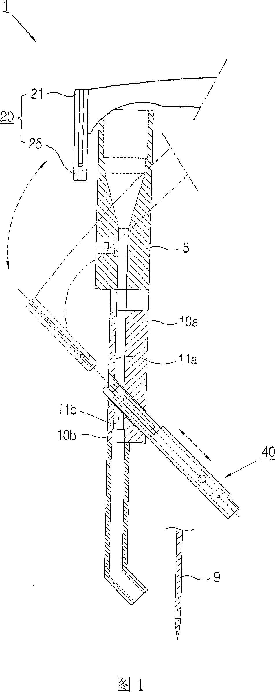 Thread feeding apparatus for an automatic embroidering machine