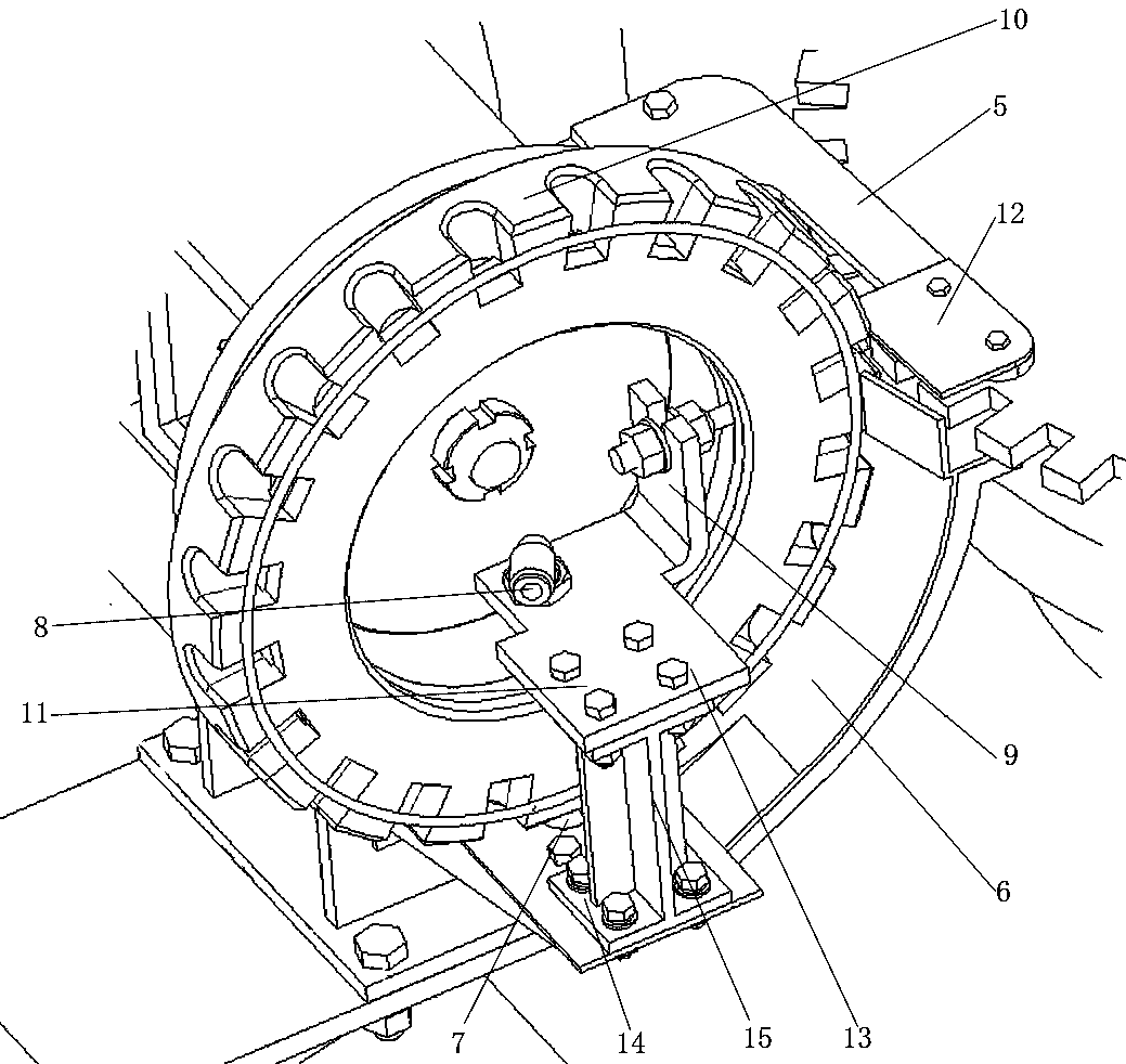 Roller blanking machine