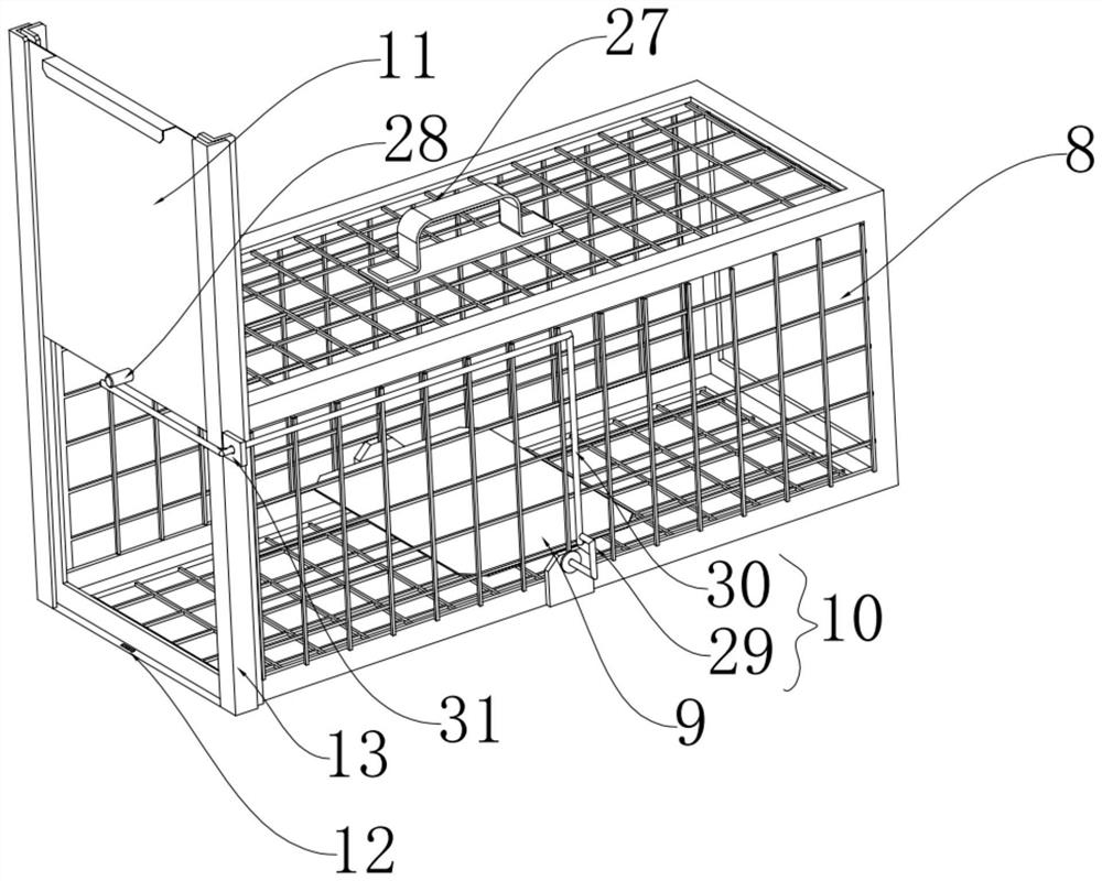 Granary rodent damage monitoring device based on Internet of Things