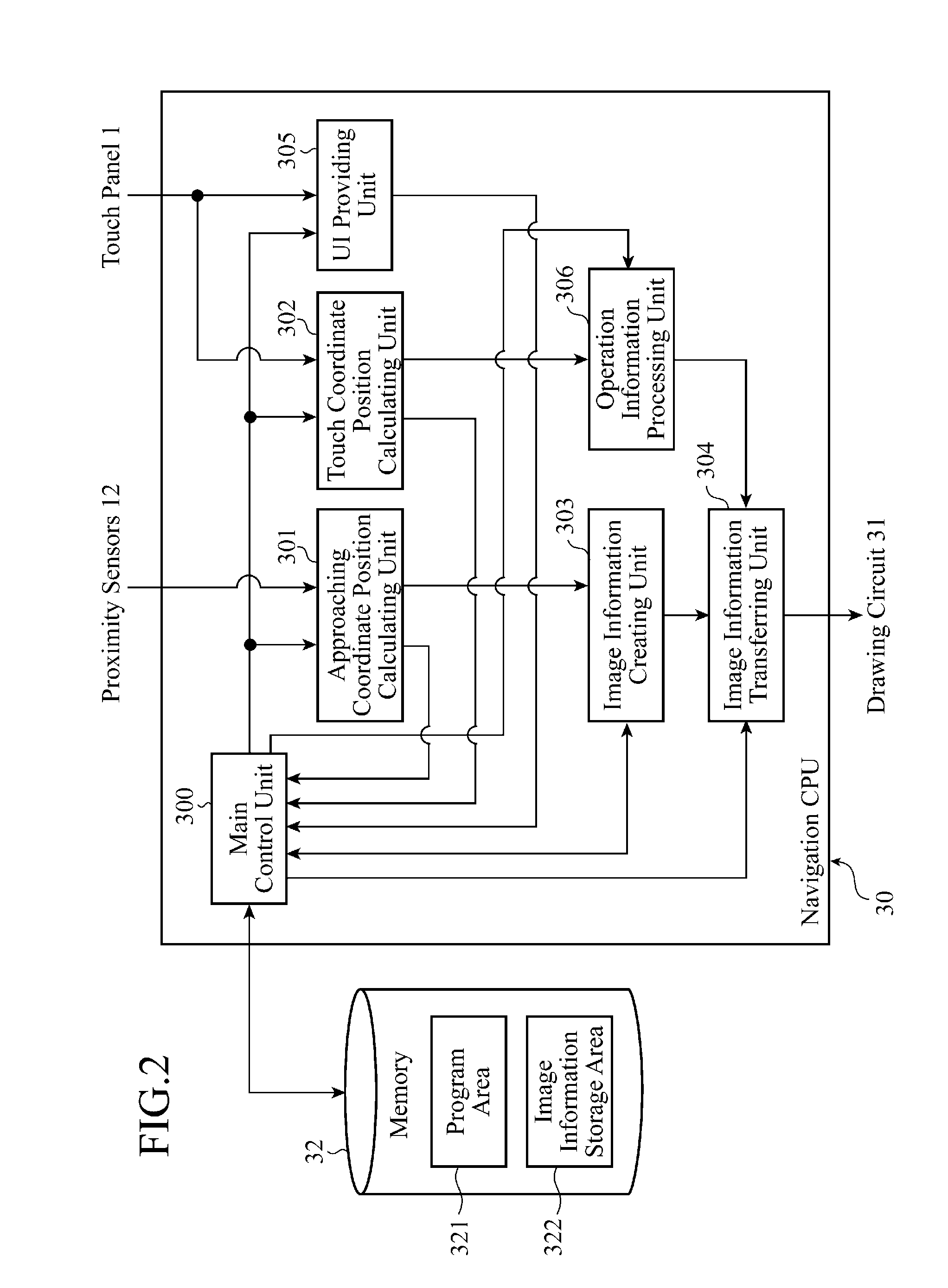 Display input device and navigation device