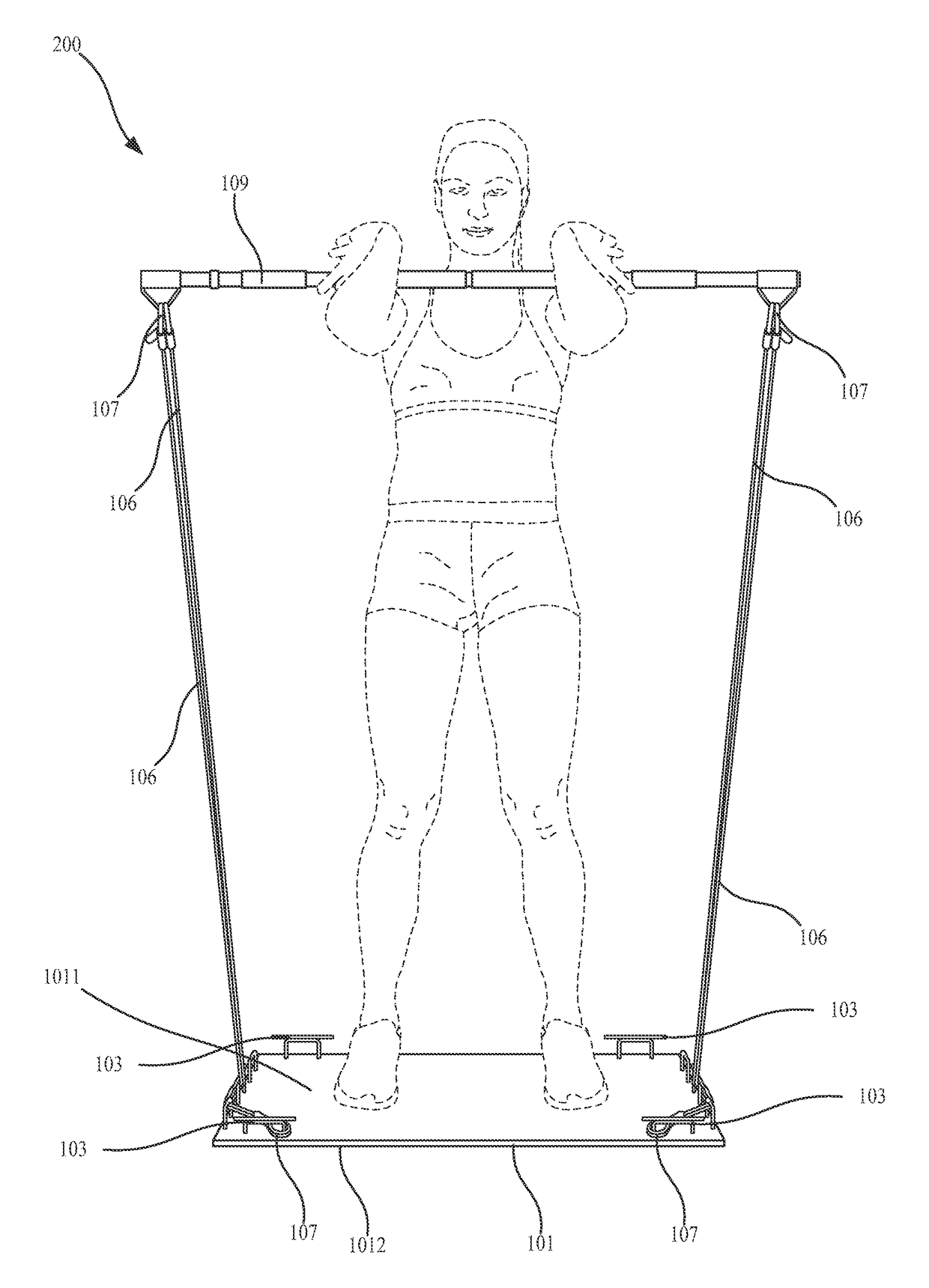 Portable resistance workout apparatuses and systems