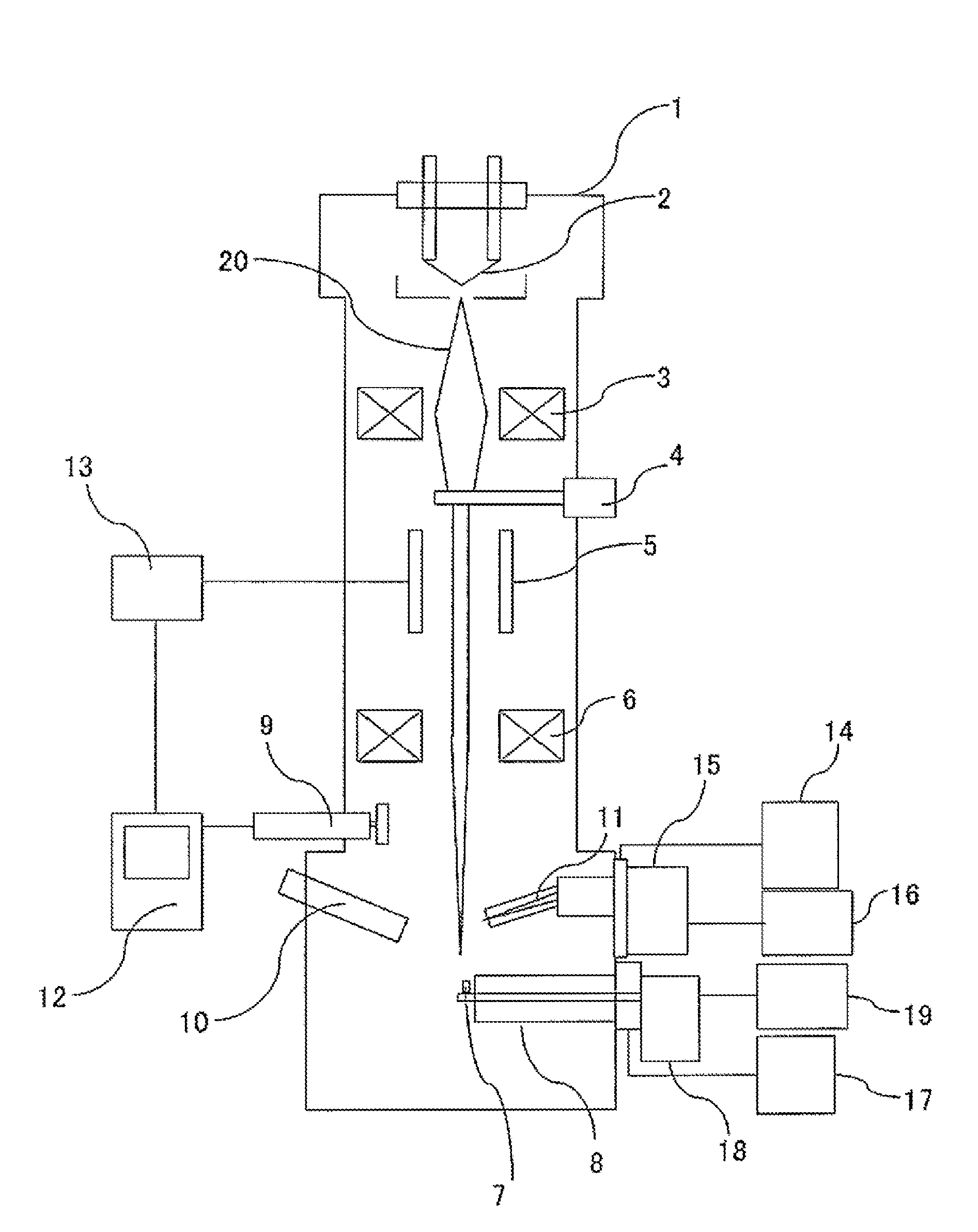 Charged particle radiation device and specimen preparation method using said device