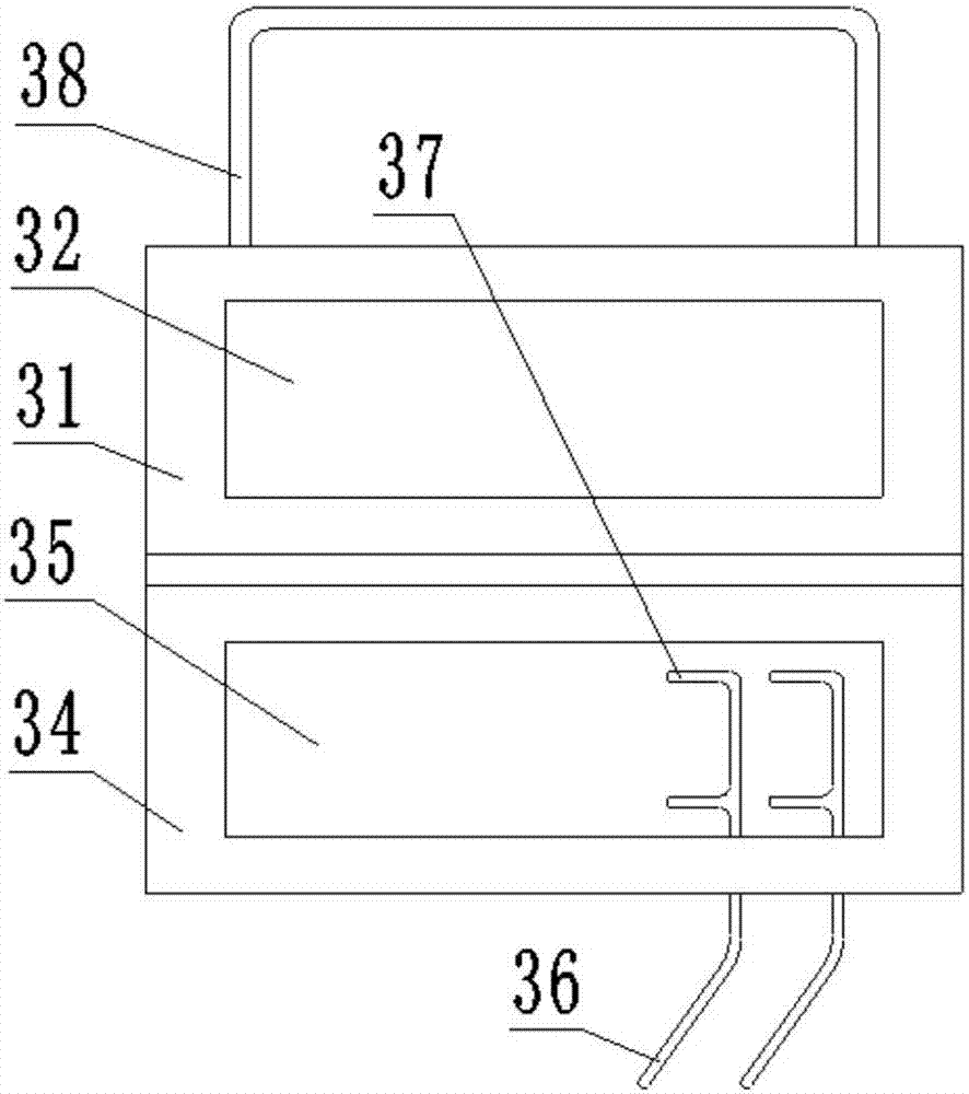 A cloud intelligent automatic embossing machine that is convenient for making motor vehicle license plates